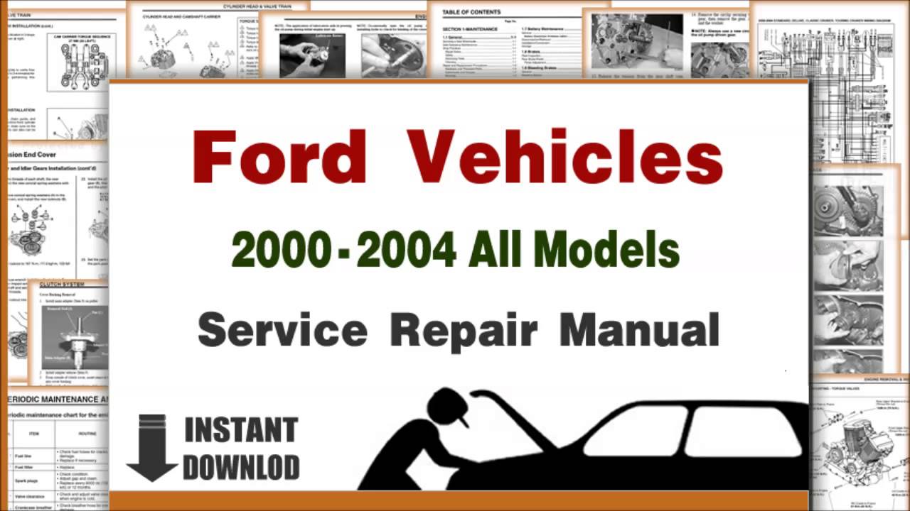 2003 ford focus shop manual