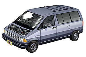 Free download of the manual of an aerostar ford van 4x4